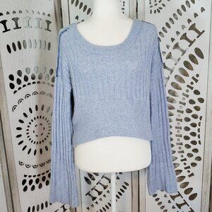 Urban Outfitters cropped bell sleeve sweater Size S